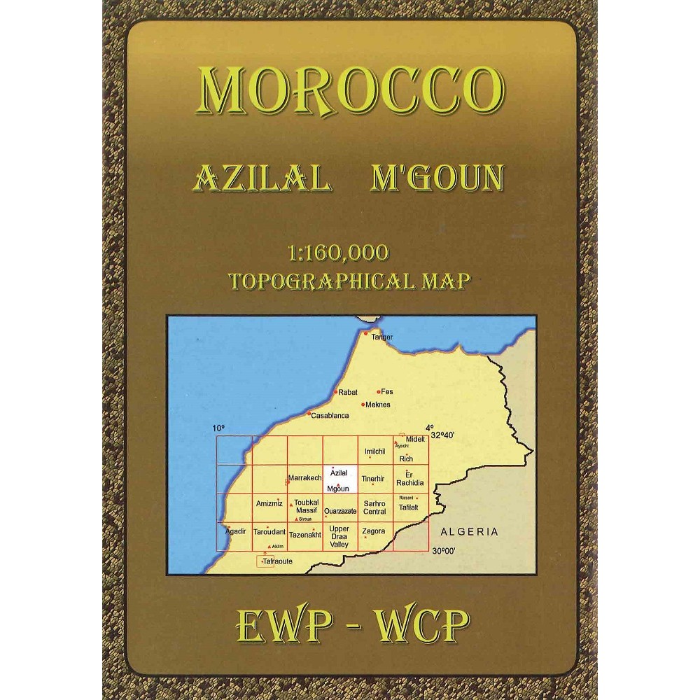 Azilal M'Goun EWP 1:160 000 (Morocco)